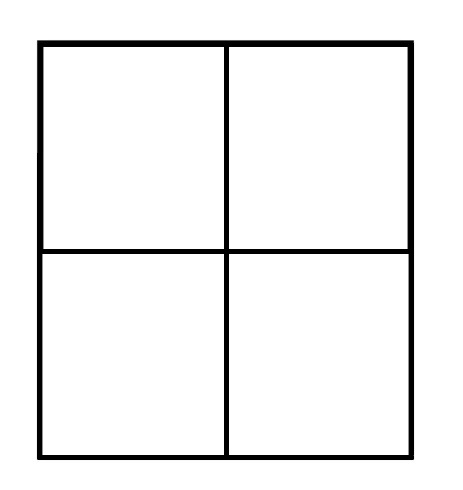 EasyBases - square outline view of the frame